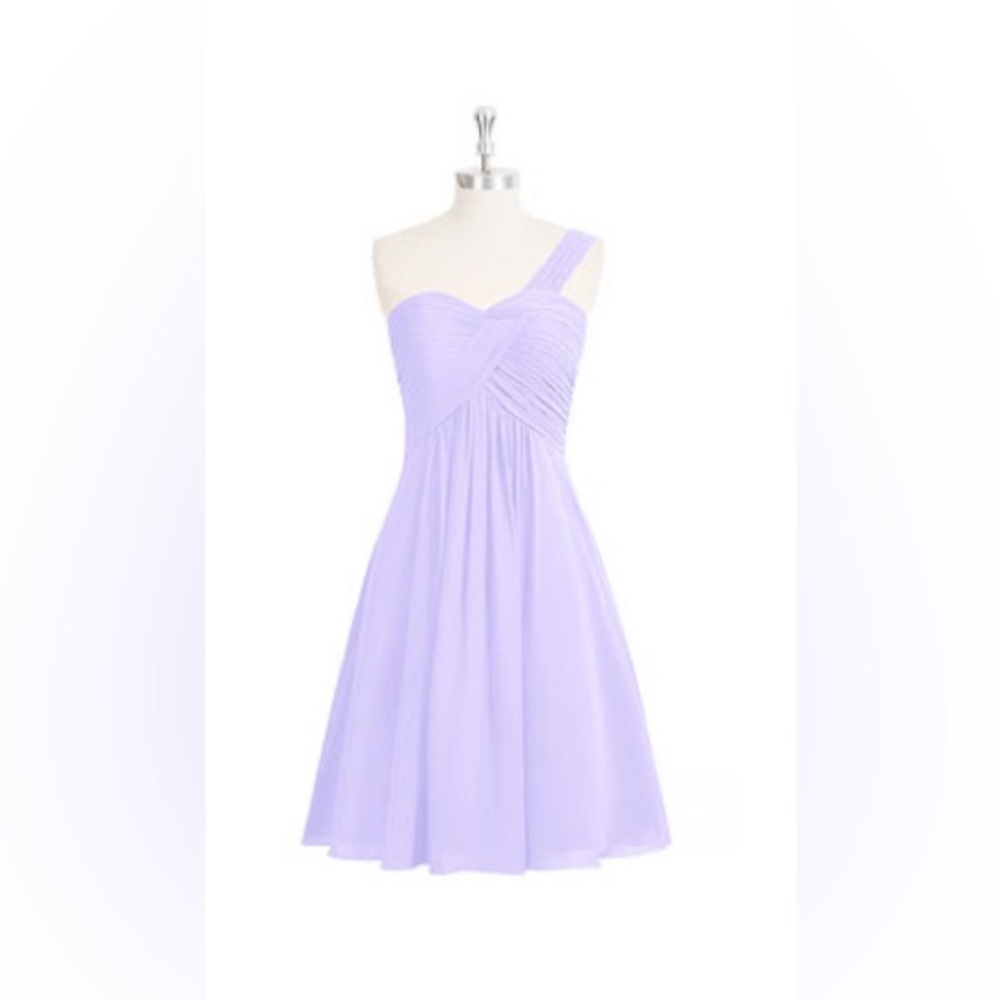 Azazie Sariah Knee-Length Bridesmaid Dress